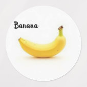 熱いツイストで毎日のフルーツ🍏🍌🍋 ラベル (デザイン2)