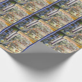 熱いデリで冷たい醸造物 ラッピングペーパー (角)