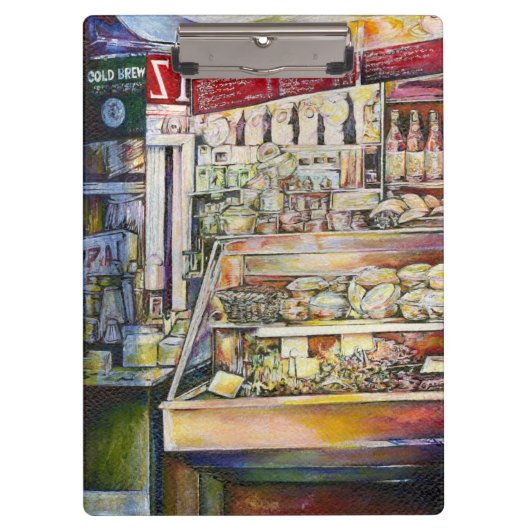 熱いデリの冷たい醸造物 クリップボード (正面)