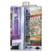 熱いデリの冷たい醸造物 フラスク (裏面)