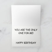 熱いトマトのバースデー・カード カード (内部)