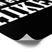熱いハイカーのハイキングに夢中 ポスター (角)