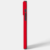 熱いバスケットボールのようにダックおもしろいする Case-Mate iPhoneケース (裏面 / 左)