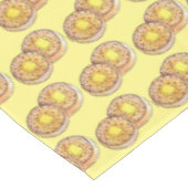 熱いバター付きクランプイギリス料理イギリス料理 テーブルクロス (アングル)