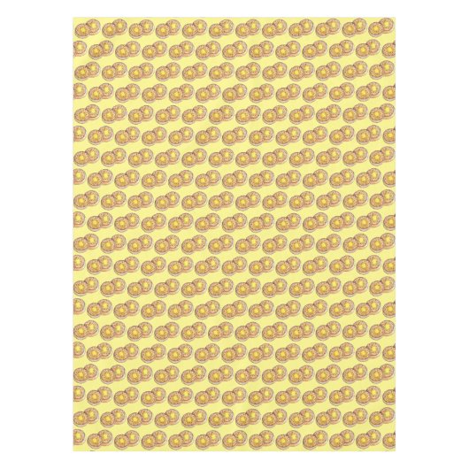 熱いバター付きクランプイギリス料理イギリス料理 テーブルクロス (正面)