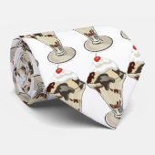 熱いファッジのサンデーのデザートのアイスクリームのタイ ネクタイ (ロール)