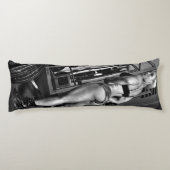 熱いフィットネスの女の子 ボディピロー (裏面)