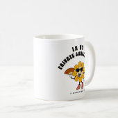 熱いフラッシュおもしろい女性マグ、更年期障害マグ コーヒーマグカップ (正面右)