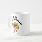 熱いフラッシュおもしろい女性マグ、更年期障害マグ コーヒーマグカップ (正面左)