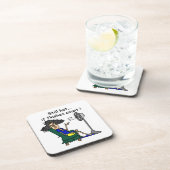 熱いフラッシュのユーモア コースター (右側)