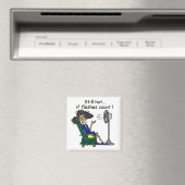 熱いフラッシュのユーモア マグネット (インサイチュ (食洗機))