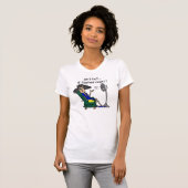 熱いフラッシュのユーモア Tシャツ (正面フル)