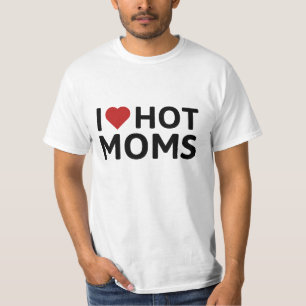 熱いママが大好き Tシャツ