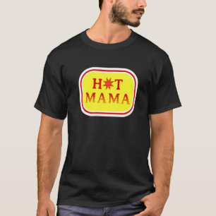 熱いママ女性ママ生命ママ手紙プリントされた服 Tシャツ