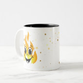 熱いママ ツートーンマグカップ (正面左)