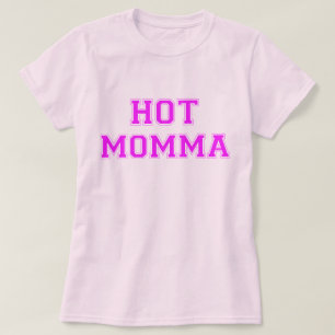 熱いママ Tシャツ