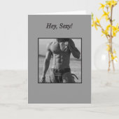 熱いラングラー カード (黄色い花)