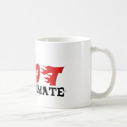 熱いルームメイト コーヒーマグカップ (右)