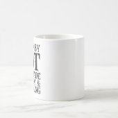 熱いレモネードの皮肉とスケッチで煽られる コーヒーマグカップ (中央)