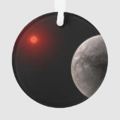 熱いロッキー系外惑星トラピスト–1 B. オーナメント (裏面)