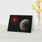 熱いロッキー系外惑星トラピスト–1 B. カード (黄色い花)