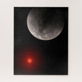 熱いロッキー系外惑星トラピスト–1 B. ジグソーパズル (縦)