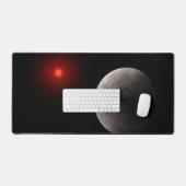 熱いロッキー系外惑星トラピスト–1 B. デスクマット (キーボード&マウス)