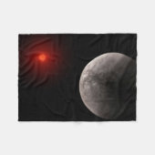 熱いロッキー系外惑星トラピスト–1 B. フリースブランケット (正面(横))