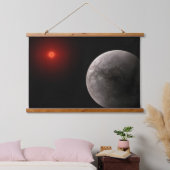 熱いロッキー系外惑星トラピスト–1 B. 吊り下げ型タペストリー (寝室)