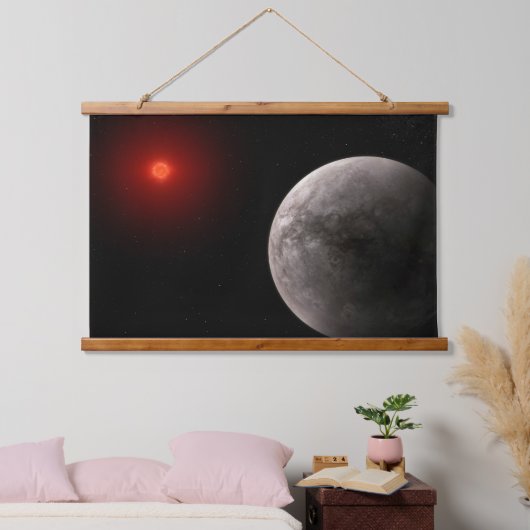 熱いロッキー系外惑星トラピスト–1 B. 吊り下げ型タペストリー (寝室)