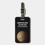 熱いロッキー系外惑星Hd 219134 B. ラゲッジタグ (正面縦)