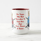 熱い信号器のマグの赤 マグカップ (中央)