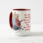 熱い信号器のマグの赤 マグカップ (正面左)