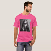 熱い修道女はタバコを吸う、反抗的な誰も Tシャツ (正面フル)