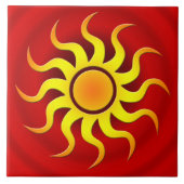 熱い南西日曜日 タイル (正面)