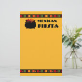 熱い及びぴりっとするフェスタの文房具 便箋 (スタンド正面)