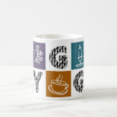 熱い及びhyggeのマグ コーヒーマグカップ (中央)