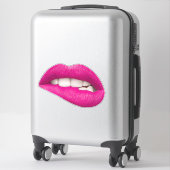 熱い唇 シール (スーツケース)