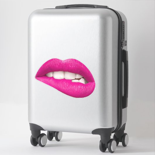 熱い唇 シール (スーツケース)