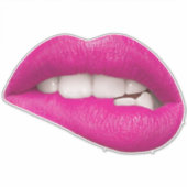 熱い唇 シール (正面)