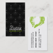 熱い唇-房状の化粧の名刺 名刺 (正面/裏面)