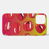 熱い唇 Case-Mate iPhoneケース (裏面 (横))