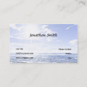 熱い太陽の海 名刺 (裏面)