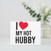 熱い夫が大好き ポストカード (スタンド正面)