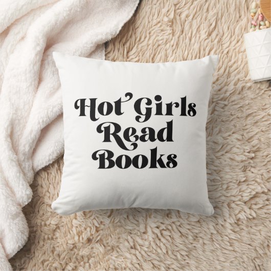 熱い女の子の読本集 クッション (ブランケット)