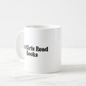 熱い女の子の読本集 コーヒーマグカップ (正面左)