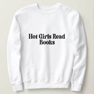 熱い女の子の読本集 スウェットシャツ