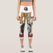 熱い女の子 カプリレギンス (正面)