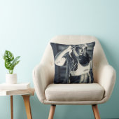 熱い女性のフィットネス女の子 クッション (椅子)