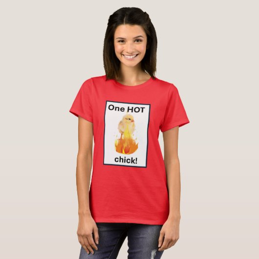 熱い女 Tシャツ (正面フル)